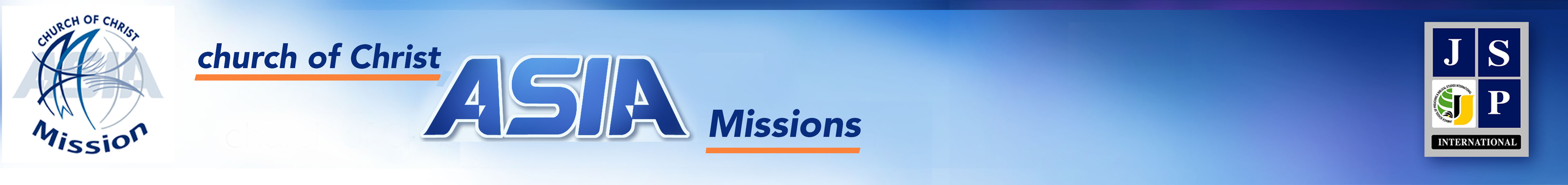 Church of Christ Asia Missions Banner